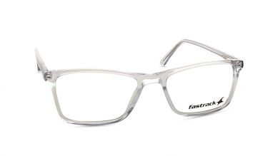 Transparent Rectangle Rimmed Eyeglasses (FT1252UFP2MBUV|53)