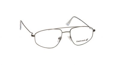 GunMetal Pilot Rimmed Eyeglasses (FT1270MFM1MGNV|53)