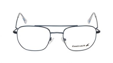 Green Square Rimmed Eyeglasses (FT1271MFM3MBLV|52)