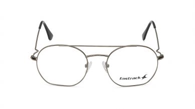 GunMetal Round Rimmed Eyeglasses (FT1273WFM1MGNV|50)