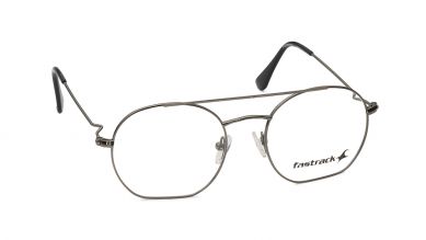 GunMetal Round Rimmed Eyeglasses (FT1273WFM1MGNV|50)