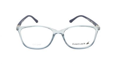 Blue CatEye Women Eyeglasses (FT1278WFP3MBUV|50)