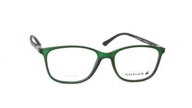 Green CatEye Women Eyeglasses (FT1278WFP6MOLV|50)