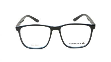 Black Square Unisex Eyeglasses (FT1280UFP3MBUV|54)