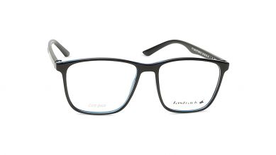 Black Square Unisex Eyeglasses (FT1280UFP3MBUV|54)