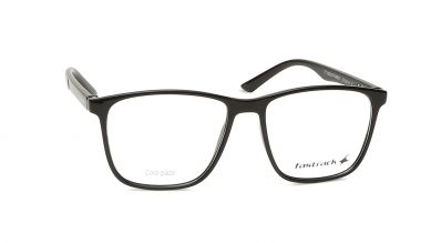 Black Square Unisex Eyeglasses (FT1280UFP4MBKV|54)