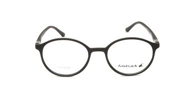 Black Round Unisex Eyeglasses (FT1282UFP7MBKV|50)