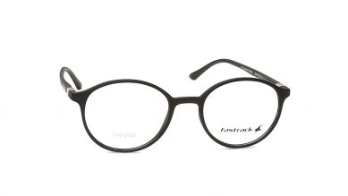 Black Round Unisex Eyeglasses (FT1282UFP7MBKV|50)