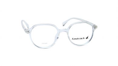 Transparent Round Unisex Eyeglasses ( FT1319UFP3MWHV|51)