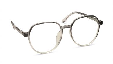 Grey Bugeye Women Eyeglasses ( FT1324WFP1LGYV|53)