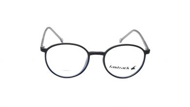 Black Round Unisex Eyeglasses ( FT1329UFP2MBKV|50)