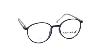 Black Round Unisex Eyeglasses ( FT1329UFP2MBKV|50)