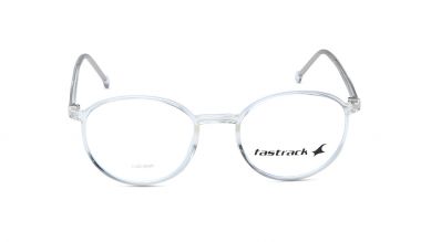 Transparent Round Unisex Eyeglasses ( FT1329UFP3MWHV|50)