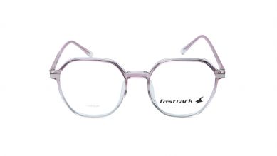 Purple Square Women Eyeglasses ( FT1330WFP2PRV|52)