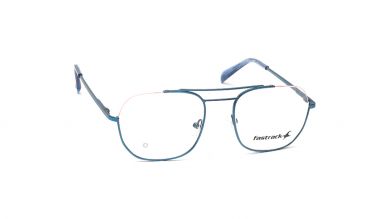 Blue Semi-Rimmed Unisex Eyeglasses (FT1354MHM3MBUV|53)