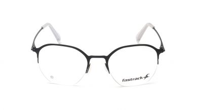 Black Semi-Rimmed Unisex Eyeglasses (FT1358UHM4MBKV|51)