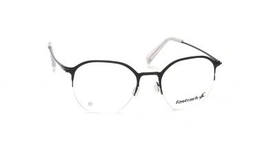 Black Semi-Rimmed Unisex Eyeglasses (FT1358UHM4MBKV|51)
