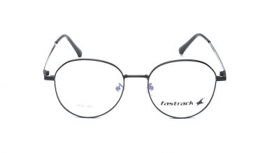 Black Round Unisex Eyeglasses ( FT1374UFM3MBKV|53)