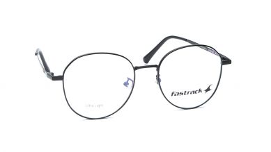 Black Round Unisex Eyeglasses ( FT1374UFM3MBKV|53)
