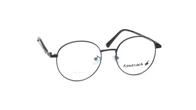 Black Round Unisex Eyeglasses ( FT1377UFM1MBKV|52)