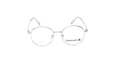 Silver Round Unisex Eyeglasses ( FT1377UFM2MSLV|52)