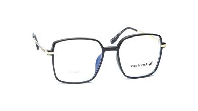 Black Square Unisex Eyeglasses ( FT1380UFP1MBKV|53)