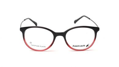 Red Rimmed Unisex Eyeglasses (FT1404UFC1MRDV|53)