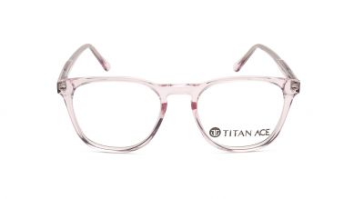 Pink Rimmed Unisex Eyeglasses (TA0075UFP3MPKV|46)