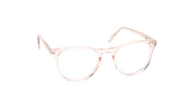 Pink Rimmed Unisex Eyeglasses (TA0075UFP5MPKV|46)