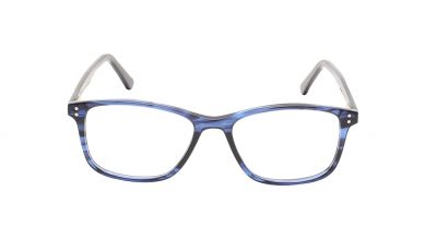 Blue Rimmed Unisex Eyeglasses (TA0076UFP1MBLV|51)