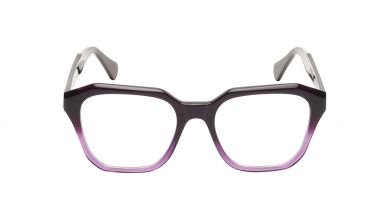 Purple Rimmed Unisex Eyeglasses (TA0081UFP3MPRV|50)