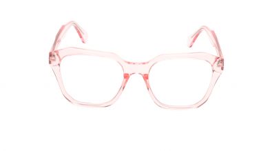 Pink Rimmed Unisex Eyeglasses (TA0081UFP4MPKV|50)