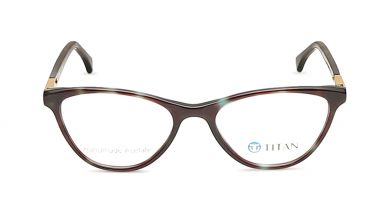 Blue Cateye Rimmed Eyeglasses  (TC1041WFP3LBLV|52)