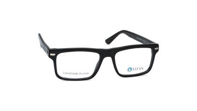 Black Rectangle Men Eyeglasses (TC1063MFP1MBKV|52)