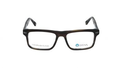 Green Rectangle Men Eyeglasses (TC1063MFP3MGNV|52)