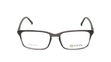 Grey Rectangle Men Eyeglasses (TF1152MFC2V|53)