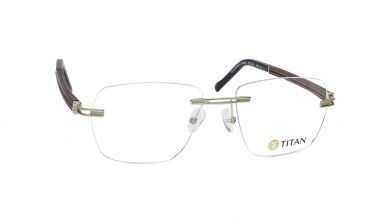 Gold Navigator Men Eyeglasses ( TS1032MRC1MBRV|54)