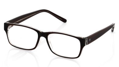 Maroon Crystal Rectangle Rimmed Eyeglasses (E1399B1A1|52)