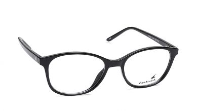 Black Oval Rimmed Eyeglasses (FT1018D1A1|50)