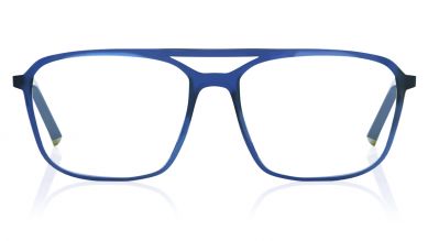 Blue Wayfarer Rimmed Eyeglasses  (FT1053B1A1|55)