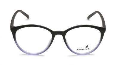 Black Purple Oval Rimmed Eyeglasses (FT1060WFP6|50)