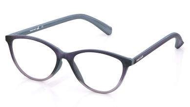 Purple Cateye Rimmed Eyeglasses  (FT1066WFP2|51)