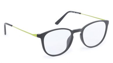 Black Round Rimmed Eyeglasses (FT1072MFC2|49)