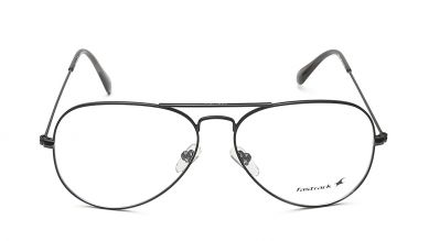 Black Aviator Rimmed Eyeglasses (FT1081UFM5|56)