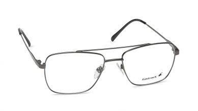 Gun metal Square Rimmed Eyeglasses (FT1108MFM1|53)