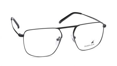 Black Aviator Rimmed Eyeglasses (FT1129MFM1|52)