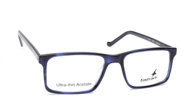 Blue Wayfarer Rimmed Eyeglasses (FT1147MFP1|51)