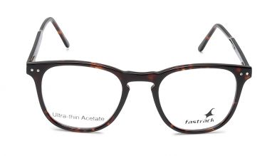 Brown Yellow Square Rimmed Eyeglasses (FT1149UFP2|48)