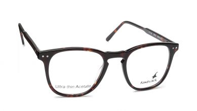 Brown Yellow Square Rimmed Eyeglasses (FT1149UFP2|48)