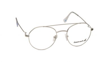 Silver Round Rimmed Eyeglasses (FT1262MFM2MSLV|51)